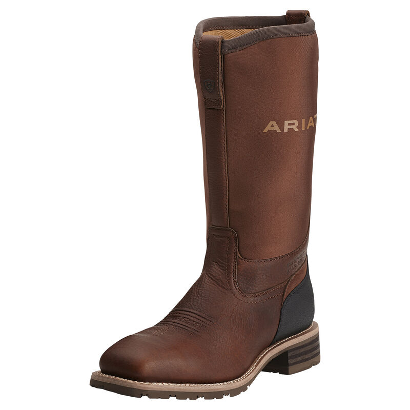 Ariat Arbeitsschuhe Herren - Hybrid All Weather Waterproof Steel Toe Braun ( KWPZX-9763 )